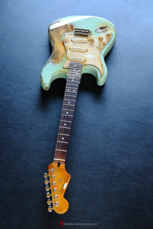 Fender Stratocaster Heavy Relic Surf Green Blue [Left Handed] - Image 10