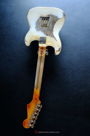 Fender Stratocaster Heavy Relic Vintage White Inspired by Mick Mars [Left Handed] (SOLD) - Image 12