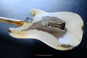 Fender Stratocaster Heavy Relic Vintage White Inspired by Mick Mars [Left Handed] (SOLD) - Image 7