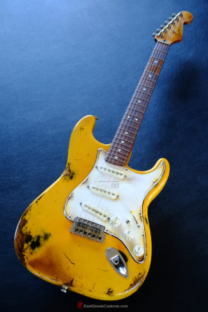 Fender Stratocaster Relic Yellow (SOLD) - Image 3