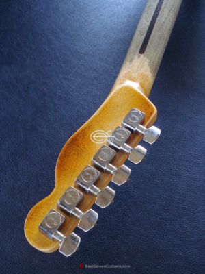 Fender Telecaster Inspired by Joe Strummer Heavy Relic Black on Blue [Left Handed] (SOLD) - Image 13