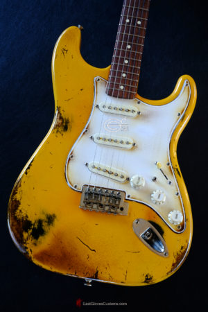 Fender Stratocaster Relic Yellow (SOLD) - Image 4