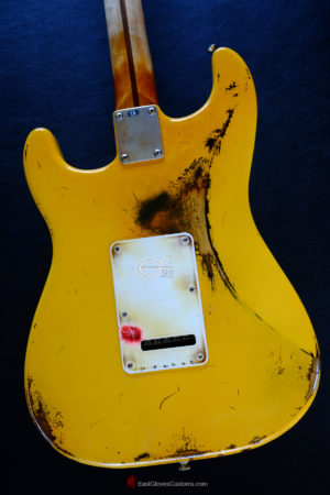 Fender Stratocaster Relic Yellow (SOLD) - Image 5