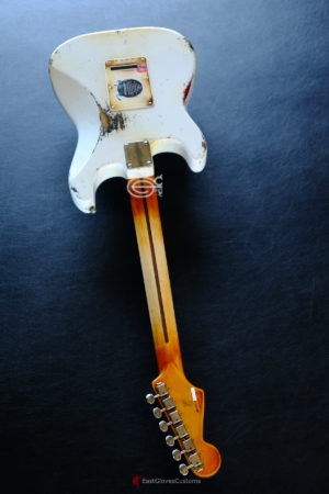 Fender Stratocaster Olympic White Hot Rod Sam Ash 48th Street Aged Relic (SOLD) - Image 11