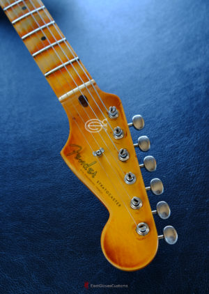 Fender Stratocaster Olympic White Hot Rod Sam Ash 48th Street Aged Relic (SOLD) - Image 12
