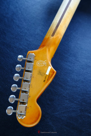 Fender Stratocaster Olympic White Hot Rod Sam Ash 48th Street Aged Relic (SOLD) - Image 13