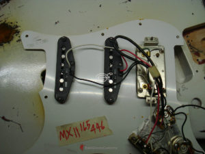Fender Stratocaster Olympic White Hot Rod Sam Ash 48th Street Aged Relic (SOLD) - Image 14