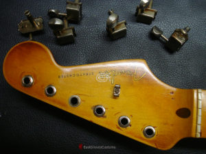 Fender Stratocaster Olympic White Hot Rod Sam Ash 48th Street Aged Relic (SOLD) - Image 16