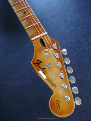 Fender Squier Series Stratocaster Heavy Aged Relic Orange (SOLD) - Image 12