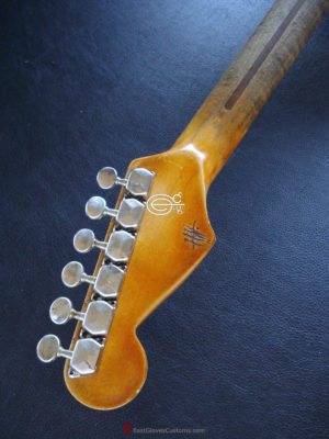 Fender Squier Series Stratocaster Heavy Aged Relic Orange (SOLD) - Image 13