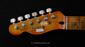 Fender Telecaster Inspired by Joe Strummer Heavy Relic Black on Blue [Left Handed] (SOLD) - Image 11