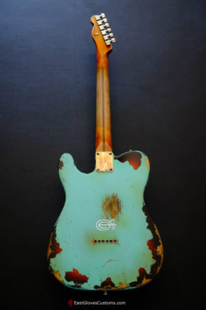 Fender Telecaster Heavy Relic Surf Green (SOLD) - Image 9