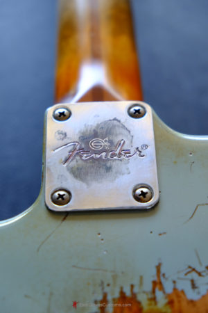 Fender Stratocaster Relic Blue Gray in USA (SOLD) - Image 8