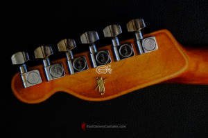 Fender Telecaster Black on Blue Inspired by Joe Strummer Heavy Relic (SOLD) - Image 10