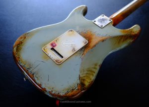 Fender Stratocaster Relic Blue Gray in USA (SOLD) - Image 5