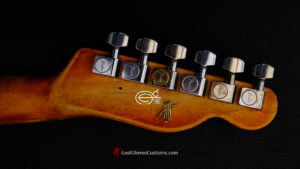 Fender Telecaster Inspired by Joe Strummer Heavy Relic Black on Blue [Left Handed] (SOLD) - Image 12