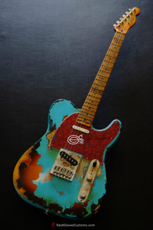 Fender Telecaster Heavy Relic Ocean Blue (SOLD) - Image 8
