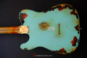 Fender Telecaster Heavy Relic Surf Green (SOLD) - Image 4