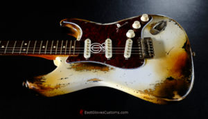 Fender Stratocaster Relic Vintage White (SOLD) - Image 5
