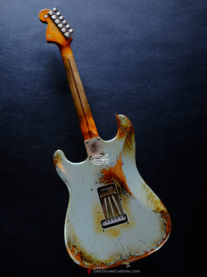 Fender Stratocaster Relic Blue Gray in USA (SOLD) - Image 10