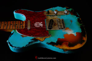Fender Telecaster Heavy Relic Ocean Blue (SOLD) - Image 6