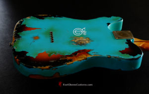 Fender Telecaster Heavy Relic Ocean Blue (SOLD) - Image 7
