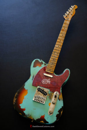 Fender Telecaster Heavy Relic Surf Green (SOLD) - Image 6