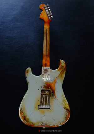 Fender Stratocaster Relic Blue Gray in USA (SOLD) - Image 12