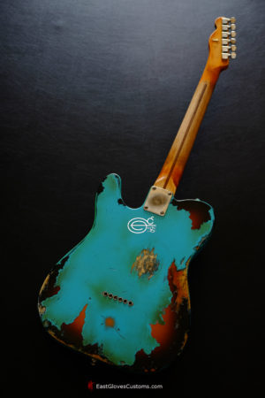 Fender Telecaster Heavy Relic Ocean Blue (SOLD) - Image 9