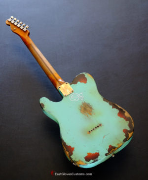 Fender Telecaster Heavy Relic Surf Green (SOLD) - Image 7