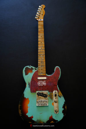 Fender Telecaster Heavy Relic Surf Green (SOLD) - Image 8