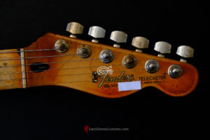 Fender Telecaster Black on Blue Inspired by Joe Strummer Heavy Relic (SOLD) - Image 11