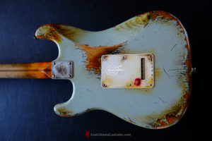 Fender Stratocaster Relic Blue Gray in USA (SOLD) - Image 7