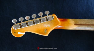 Fender Stratocaster Relic Surf Green on Sunburst Made in USA (SOLD) - Image 13