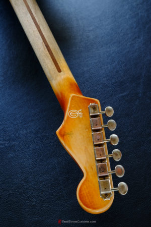 Fender Stratocaster Relic Honey Burst H/S/H Reverse Headstock [#1](SOLD) - Image 14