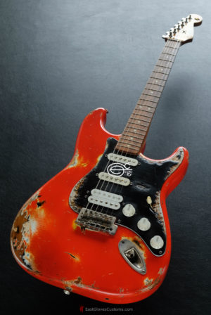 Fender Stratocaster Relic Orange (SOLD) - Image 2