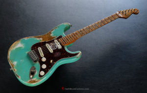 Fender Stratocaster Relic Seafoam Green 40th Anniversary (SOLD) - Image 7