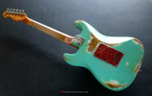 Fender Stratocaster Relic Seafoam Green 40th Anniversary (SOLD) - Image 8