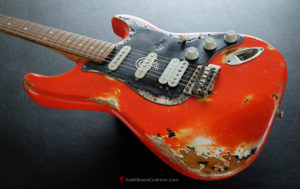 Fender Stratocaster Relic Orange (SOLD) - Image 6