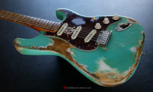 Fender Stratocaster Relic Seafoam Green 40th Anniversary (SOLD) - Image 6