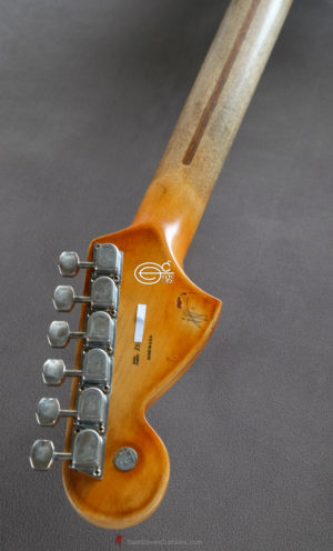 Fender Stratocaster Black on Blue Inspired by Joe Strummer Heavy Relic (SOLD) - Image 13