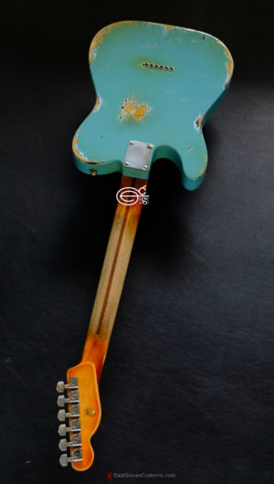 Fender Telecaster Daphne Blue Heavy Aged Relic (SOLD) - Image 12