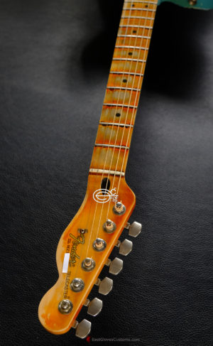 Fender Telecaster Daphne Blue Heavy Aged Relic (SOLD) - Image 13