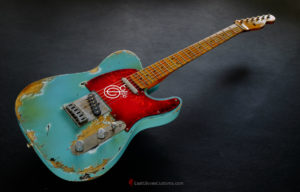 Fender Telecaster Daphne Blue Heavy Aged Relic (SOLD) - Image 5