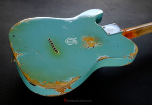 Fender Telecaster Daphne Blue Heavy Aged Relic (SOLD) - Image 10