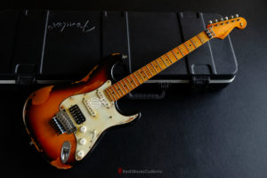 Fender Stratocaster Floyd Rose Classic HSS Sunburst Made in USA Aged Relic (VERY RARE)(SOLD)