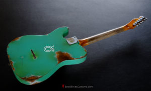Fender Telecaster Seafoam Green Heavy Aged Relic (SOLD) - Image 4