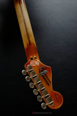 Fender Stratocaster Scalloped Neck w/ Floyd Rose Vintage White Made in USA Aged Relic (SOLD) - Image 13