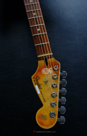 Fender Stratocaster Seafoam Green on Sunburst Heavy Aged Relic (SOLD) - Image 12