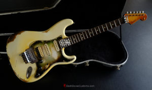Fender Stratocaster Scalloped Neck w/ Floyd Rose Vintage White Made in USA Aged Relic (SOLD)